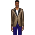 Givenchy Gold and Black 4G Blazer