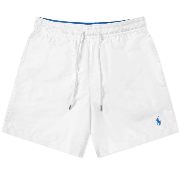 Photo: Polo Ralph Lauren Classic Traveller Swim Short White