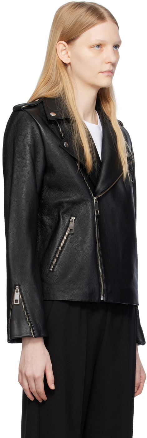 A.P.C. Black JW Anderson Edition Leather Jacket A.P.C.