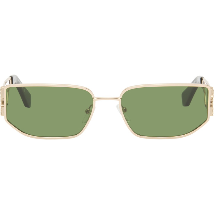 Photo: Off-White Gold Allen Sunglasses