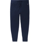 Polo Ralph Lauren - Tapered Cotton-Jersey Sweatpants - Navy