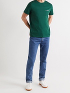 A.P.C. - Logo-Print Cotton-Jersey T-Shirt - Green