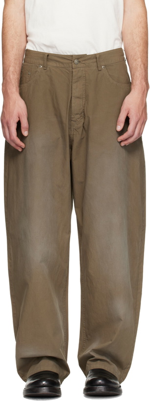 Photo: 424 Khaki Big Daddy Trousers