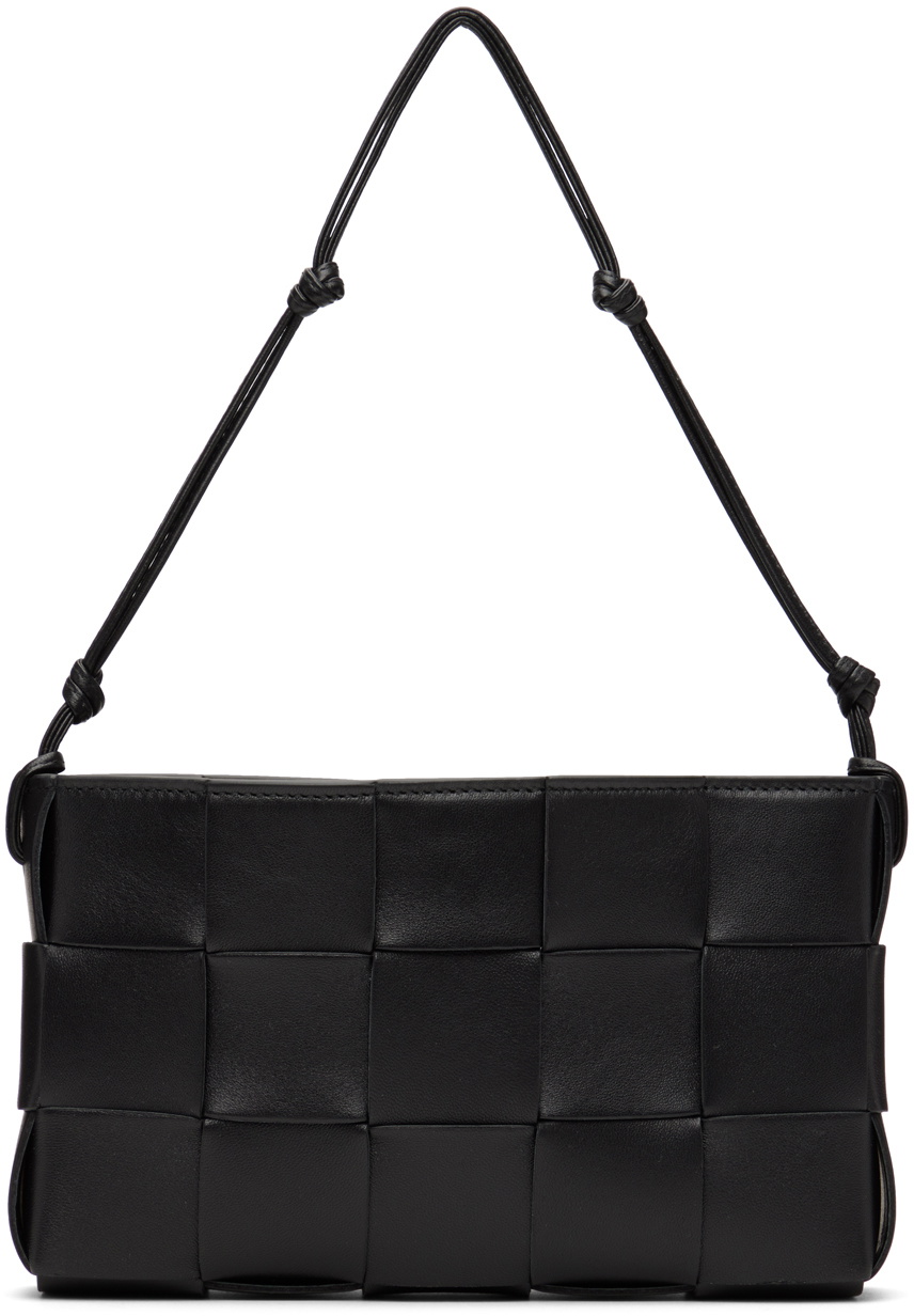 Bottega Veneta Black Cassette Pouch Bag