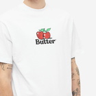 Butter Goods Men's Apples Logo T-Shirt in White