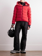 Moncler Grenoble - Lagorai Quilted Shell Hooded Down Jacket - Red