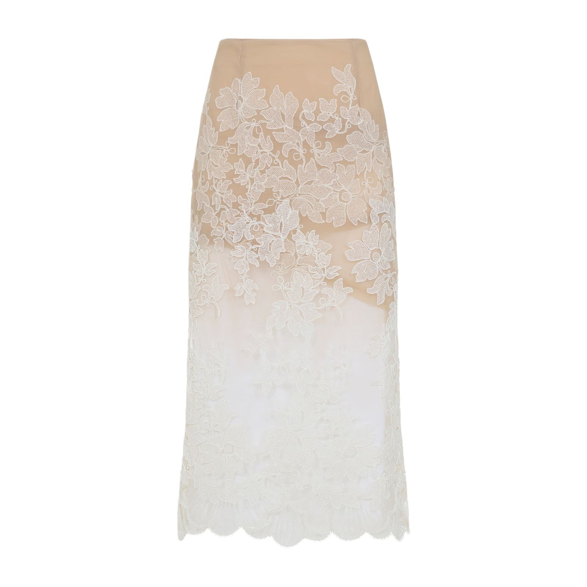 Ermanno Scervino Polyamide Midi Skirt