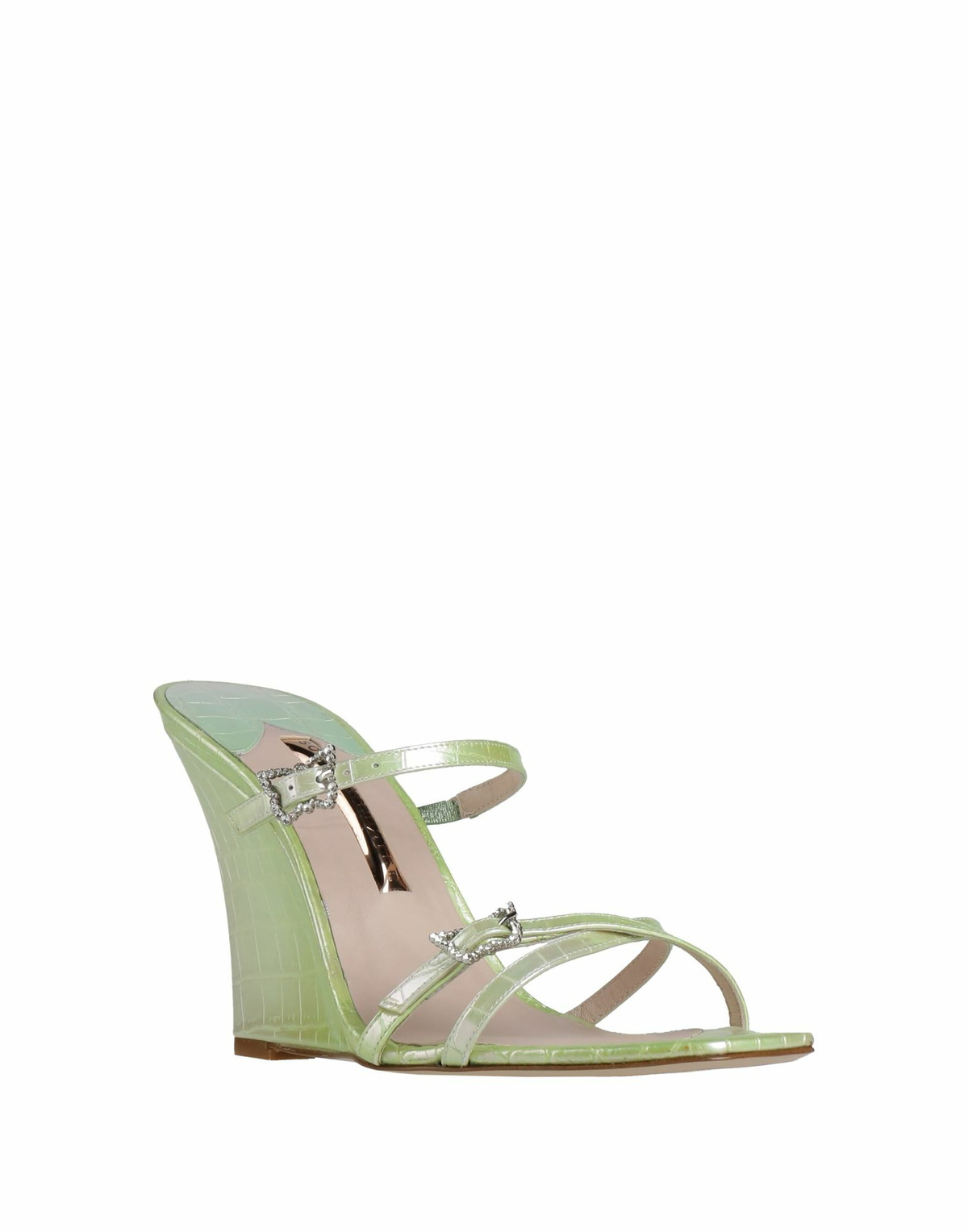 Sophia Webster Womens Sandals Light in Green