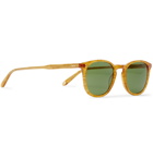 Garrett Leight California Optical - Kinney 47 Square-Frame Acetate Sunglasses - Yellow