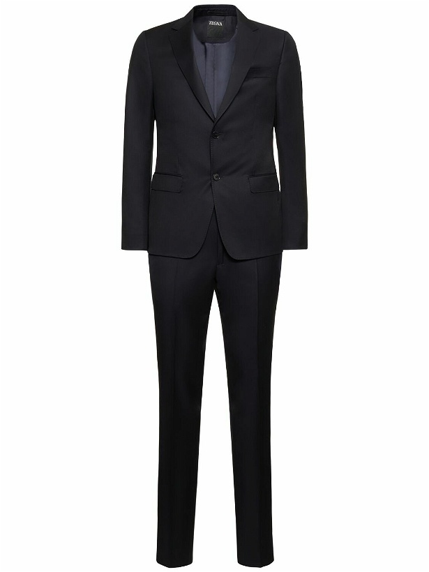Photo: ZEGNA - Tailored Wool & Mohair Suit