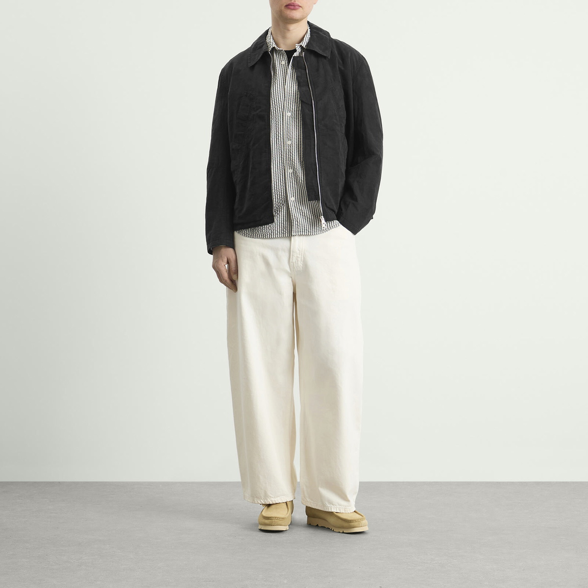 YMC Men's Garment Dye Repetition Jacket in Black