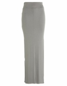 Thom Krom Womens Maxi skirt in Grey