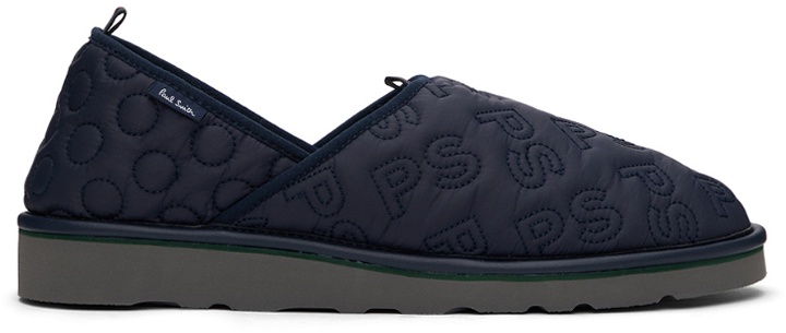 Photo: PS by Paul Smith Navy Petzel Loafers