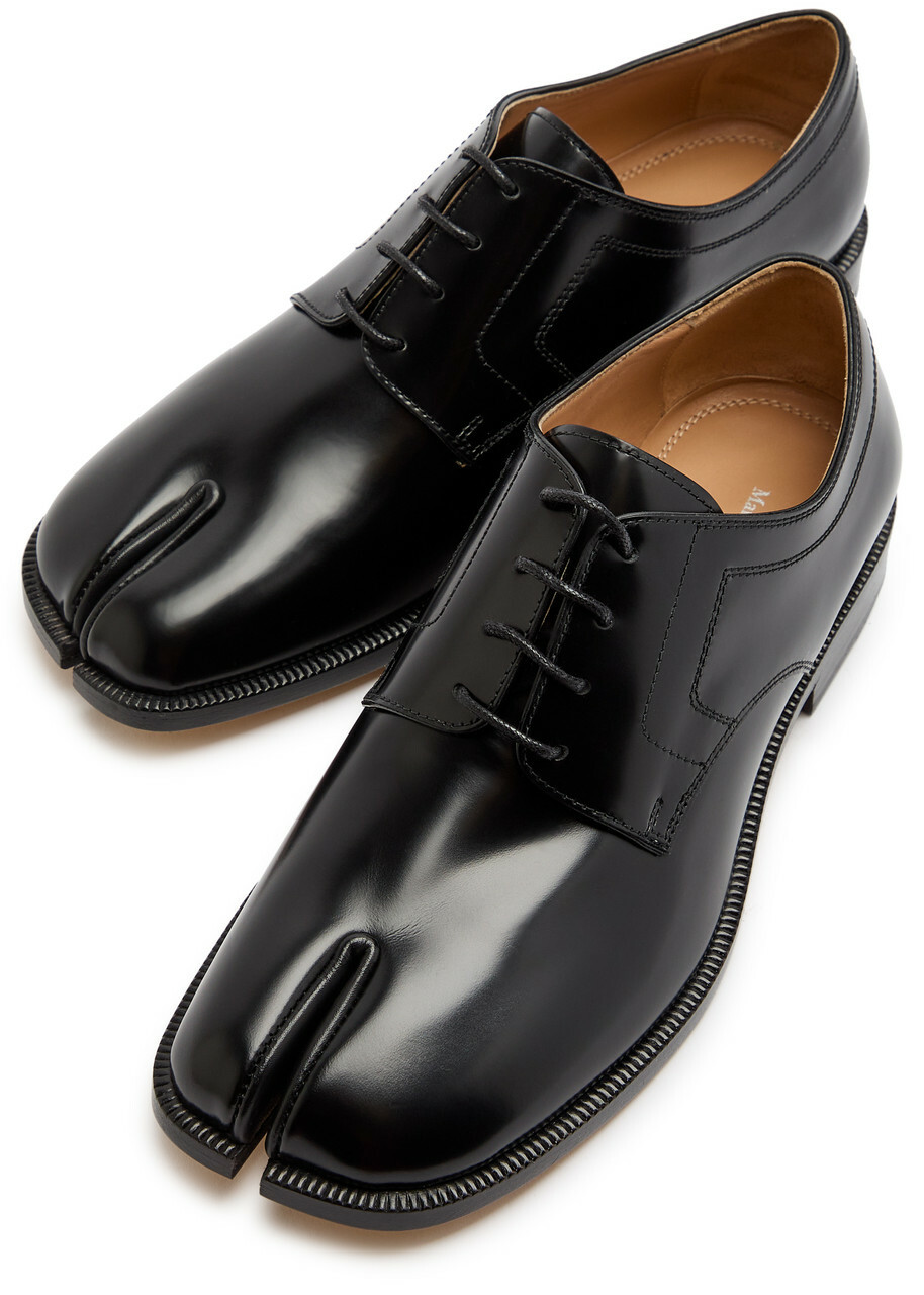 Maison Margiela Tabi Leather Pumps Black