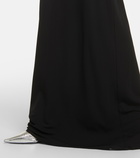 Nili Lotan Elinor one-shoulder jersey gown