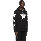 Burberry Black and White Star Hoodie