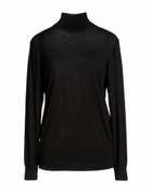 Pangaia Womens Turtleneck in Black