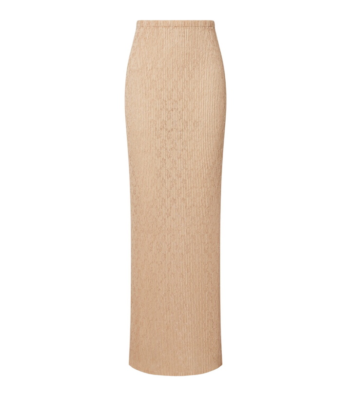 Photo: The Row Bandi ribbed-knit maxi skirt