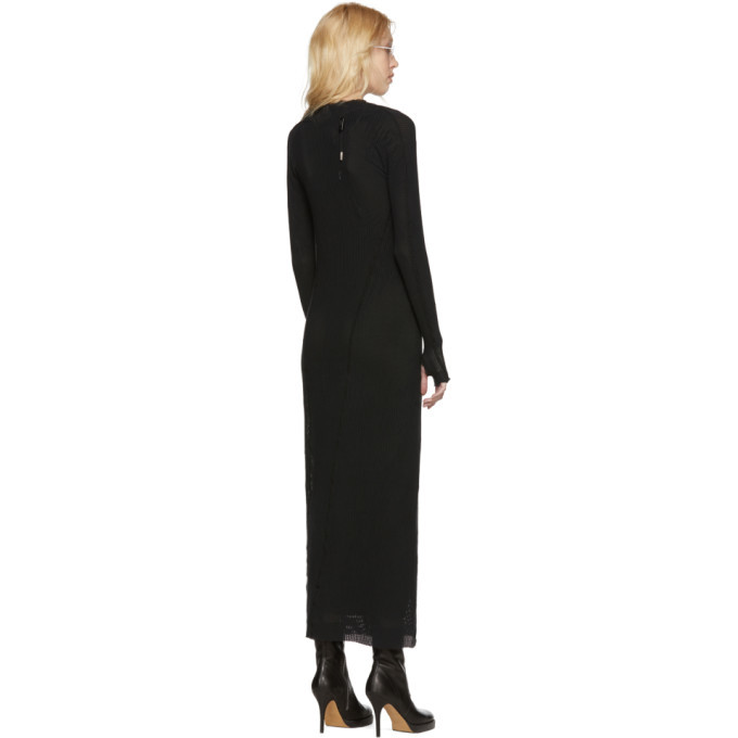 Boris Bidjan Saberi Black Object Dyed Dress