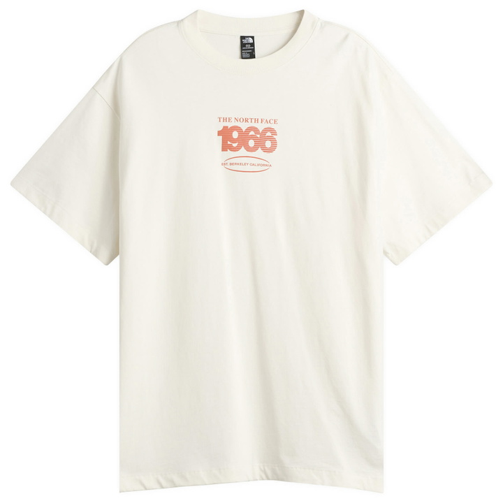 Photo: The North Face Men's Track Relaxed T-Shirt in White Dune