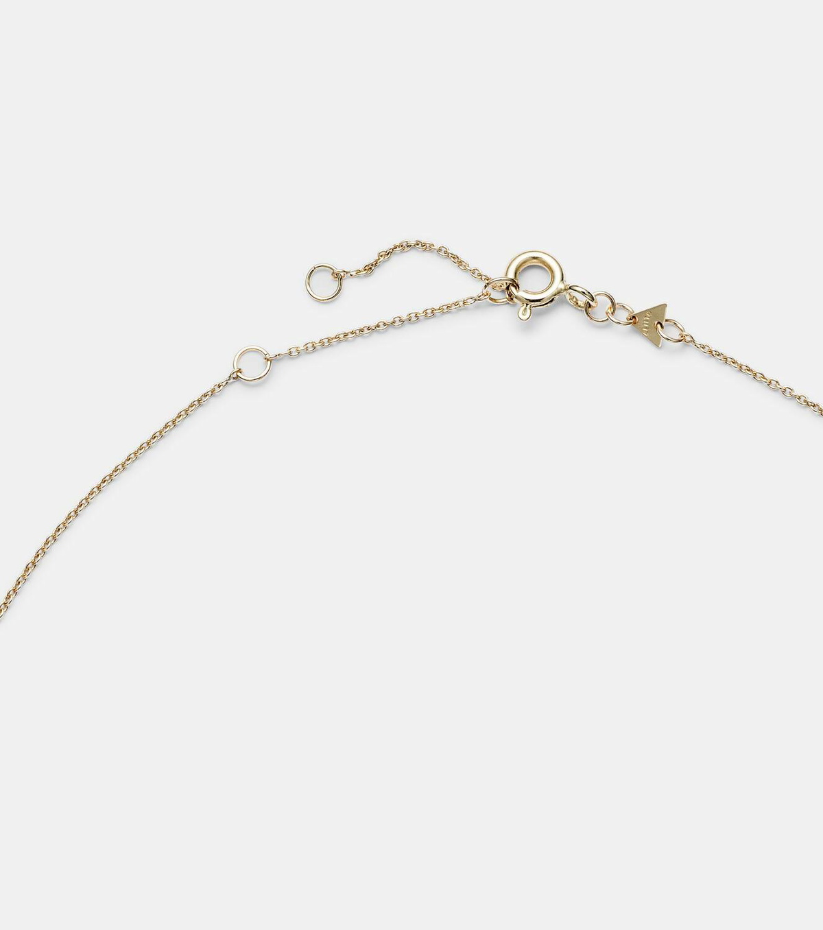 Aliita Cocktail 9kt charm necklace with mother of pearl and coral
