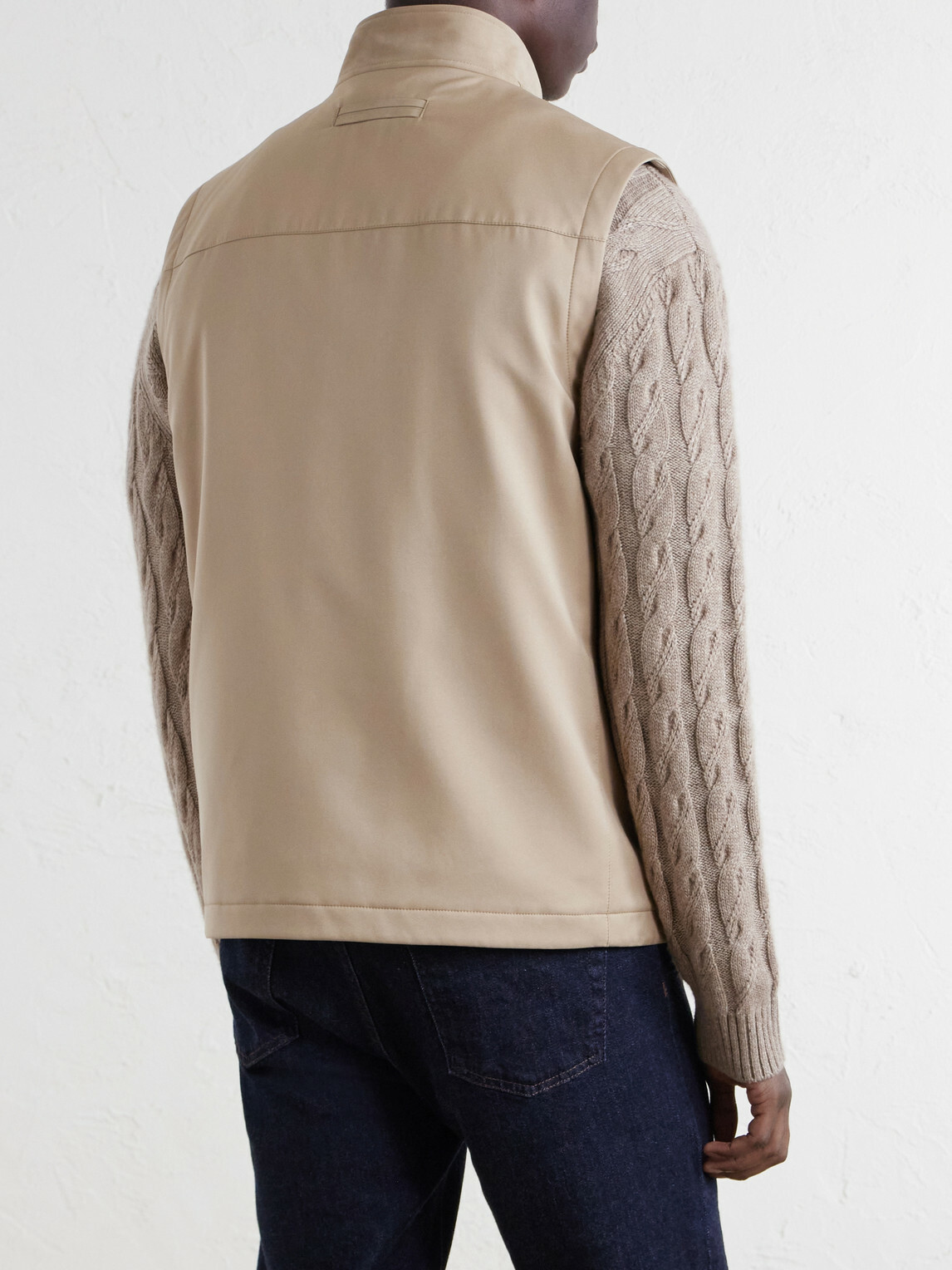 Zegna - Motorin Shell Vest - Neutrals