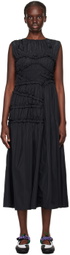 Cecilie Bahnsen Black Utopia Maxi Dress