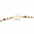 éliou Men's Davie Necklace in Brown Pearl