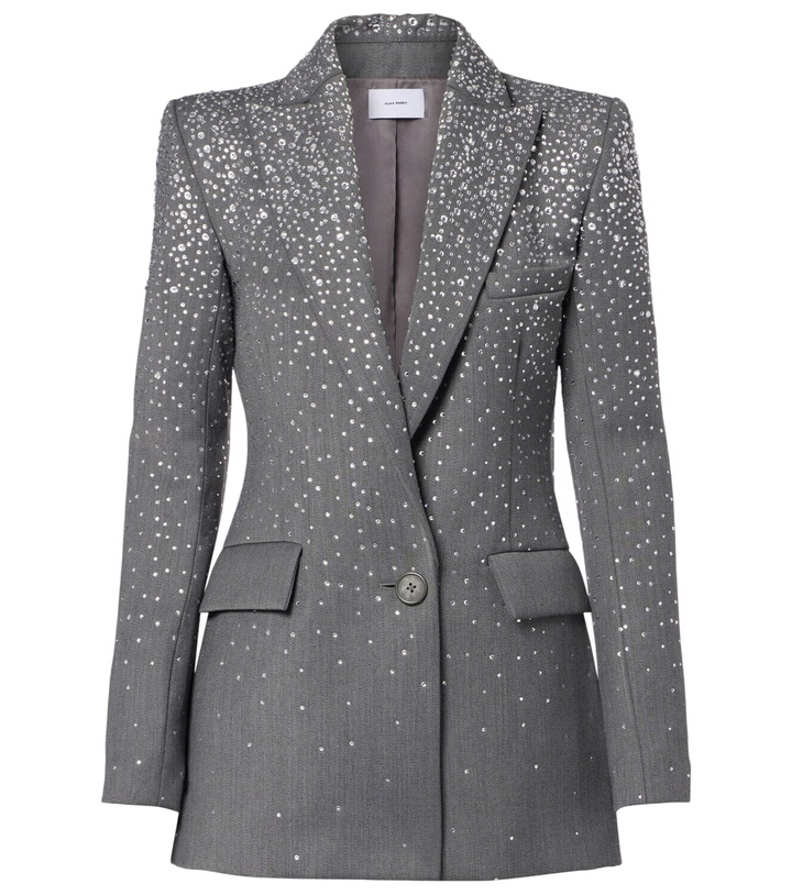 Photo: Alex Perry Crystal-embellished blazer