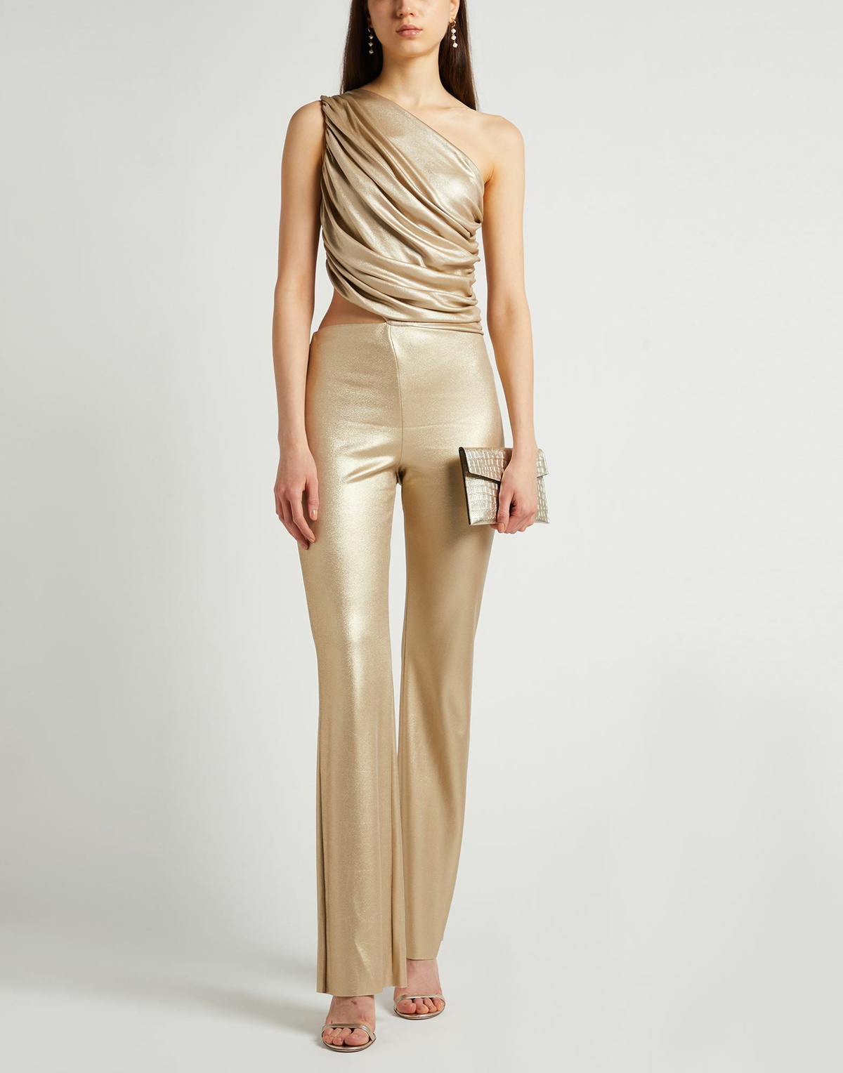 Chiara Boni La Petite Robe Womens Jumpsuit Platinum
