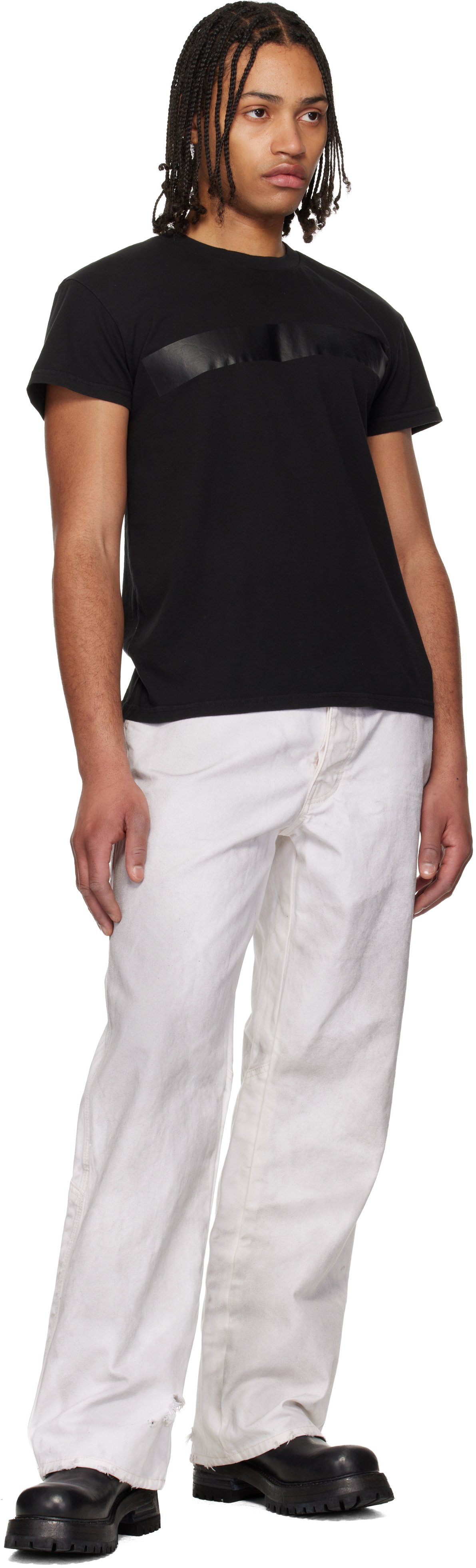 ALEXANDER DIGENOVA Off-White Underground Vintage Trousers