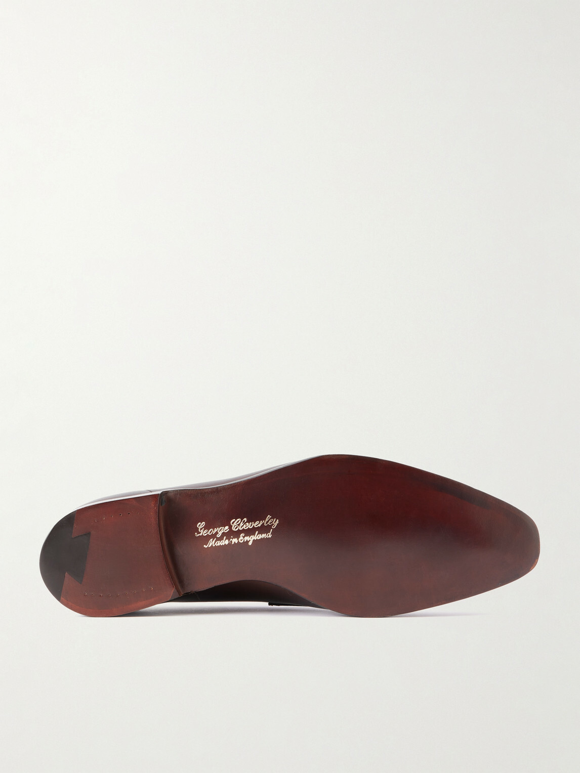 George Cleverley - George Leather Penny Loafers - Brown