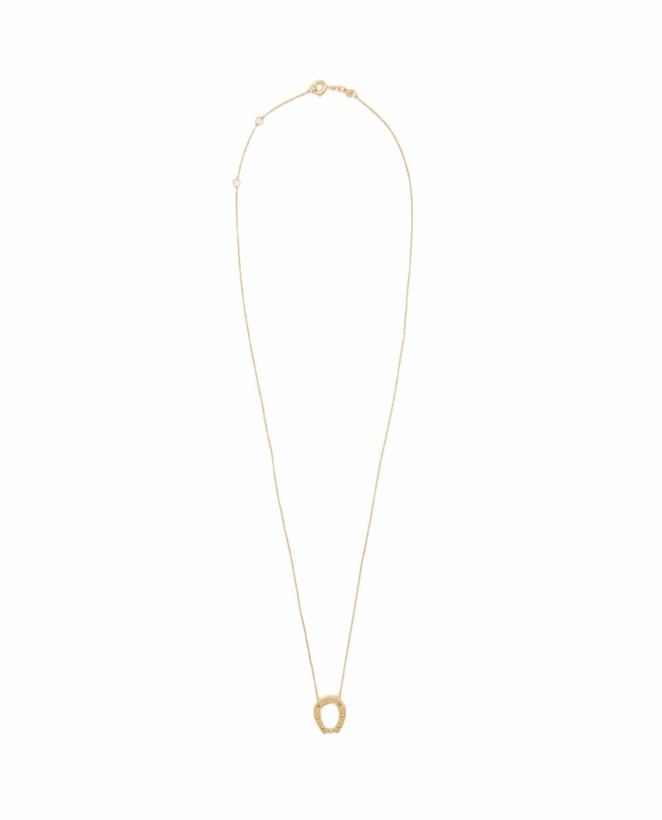 Photo: Aliita 9k Gold Horseshoe Brillante Necklace