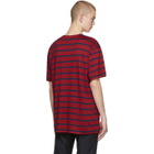Gucci Red Striped Logo T-Shirt