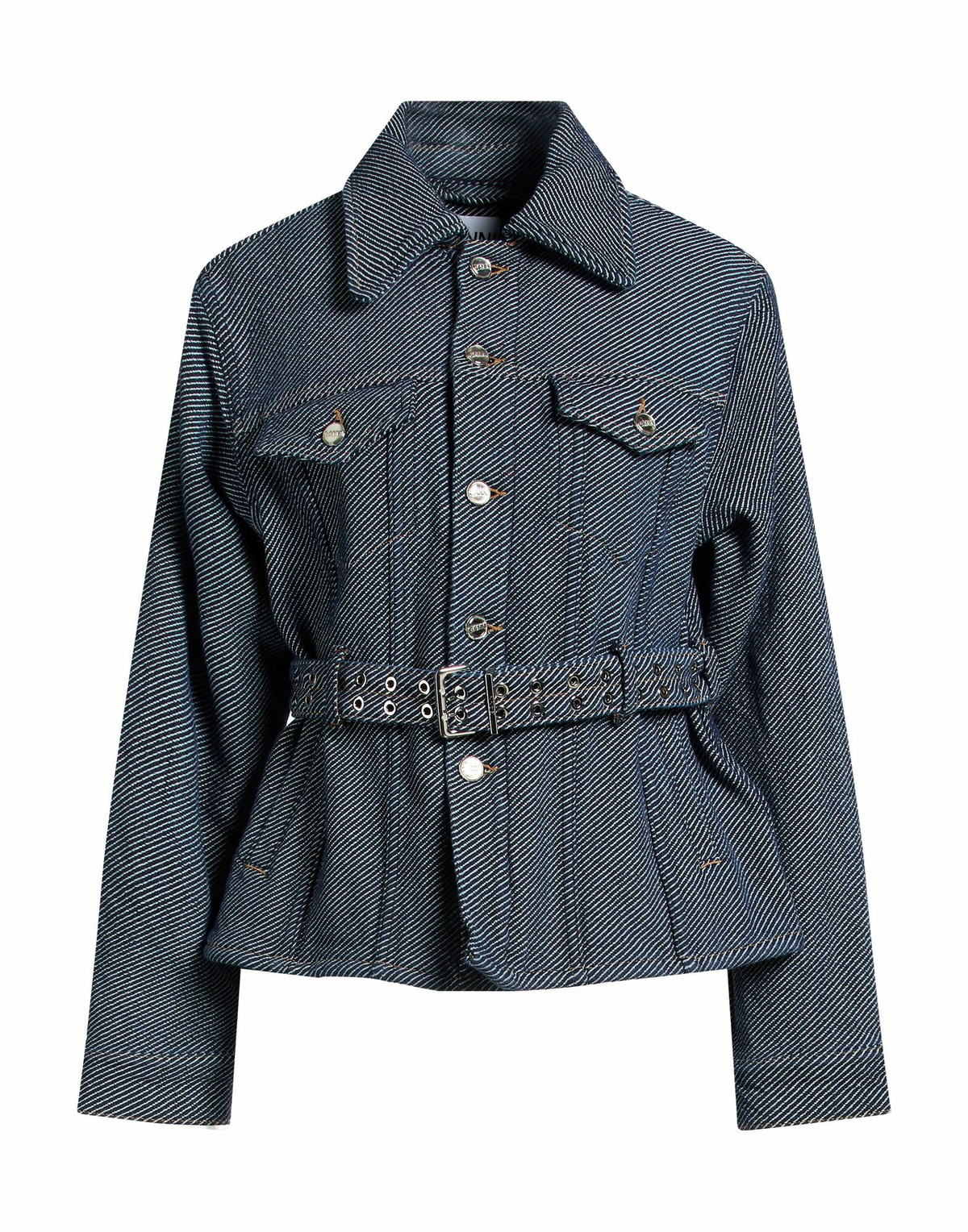 Ganni Womens Jacket in Blue