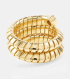 Marina B Trisola 18kt gold ring with diamonds