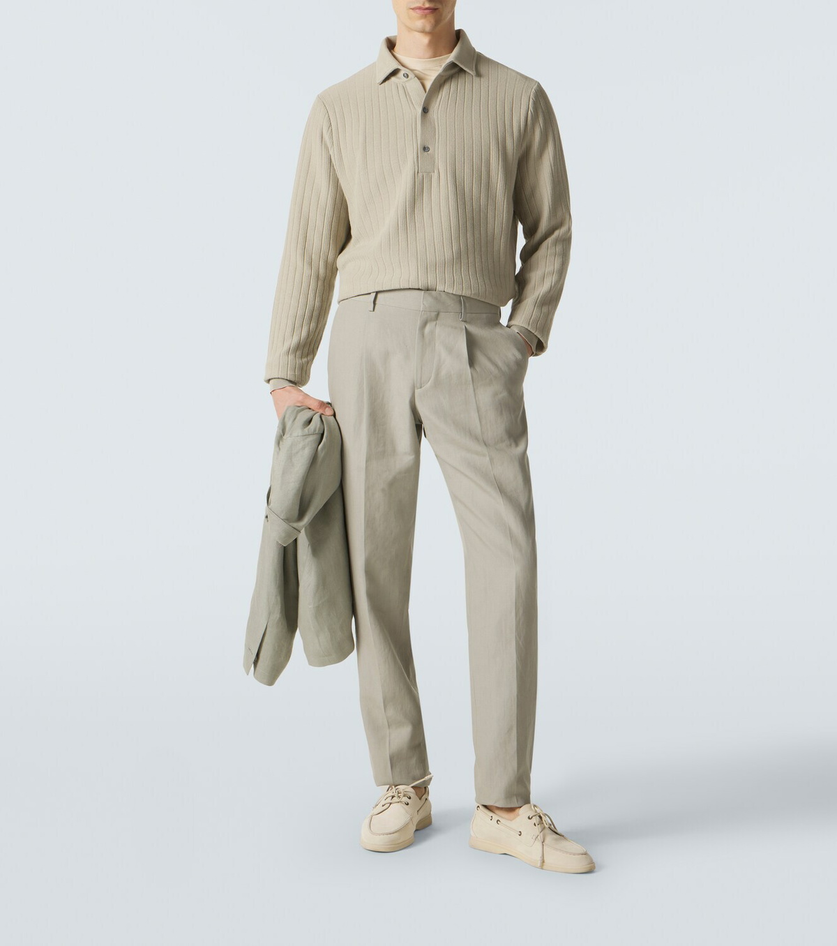 Lardini Cotton polo sweater