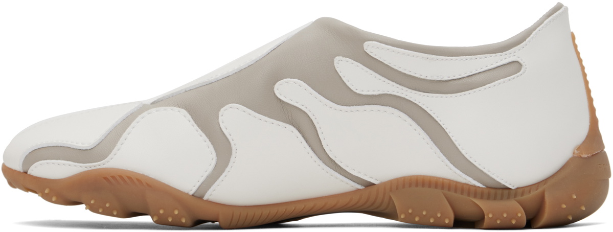 Rombaut White & Gray DAO Sneakers