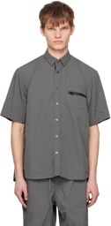 sacai Gray Vented Shirt