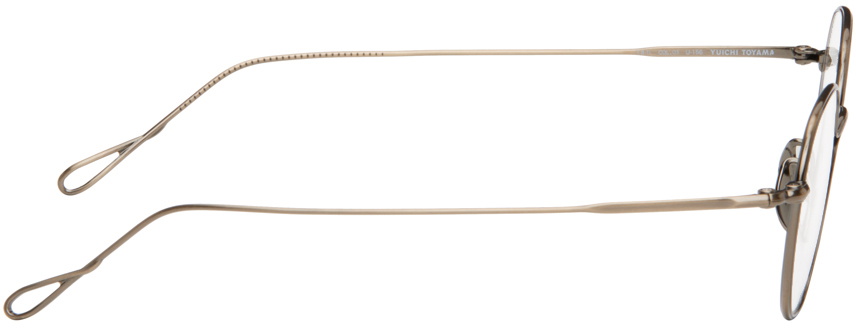 YUICHI TOYAMA. Gold Albers Glasses