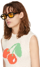 BONNIE CLYDE Black Shy Guy Sunglasses