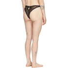 Le Petit Trou Black Silk Lorient Briefs