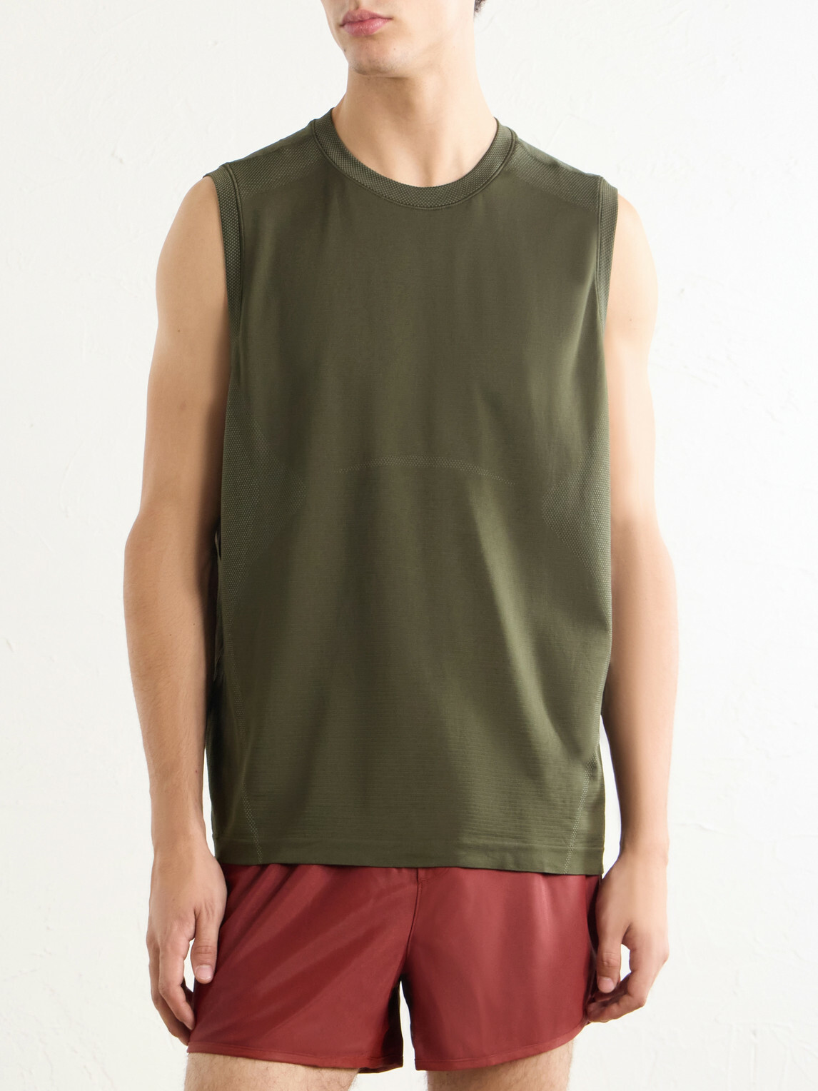 Lululemon - Metal Vent Recycled-Jersey Top - Green