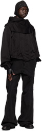 Julius Black Hooded Jacket