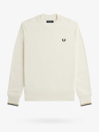 Fred Perry Sweatshirt Beige   Mens