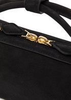 Alaïa Le Teckel Suede Clutch - Black - One Size