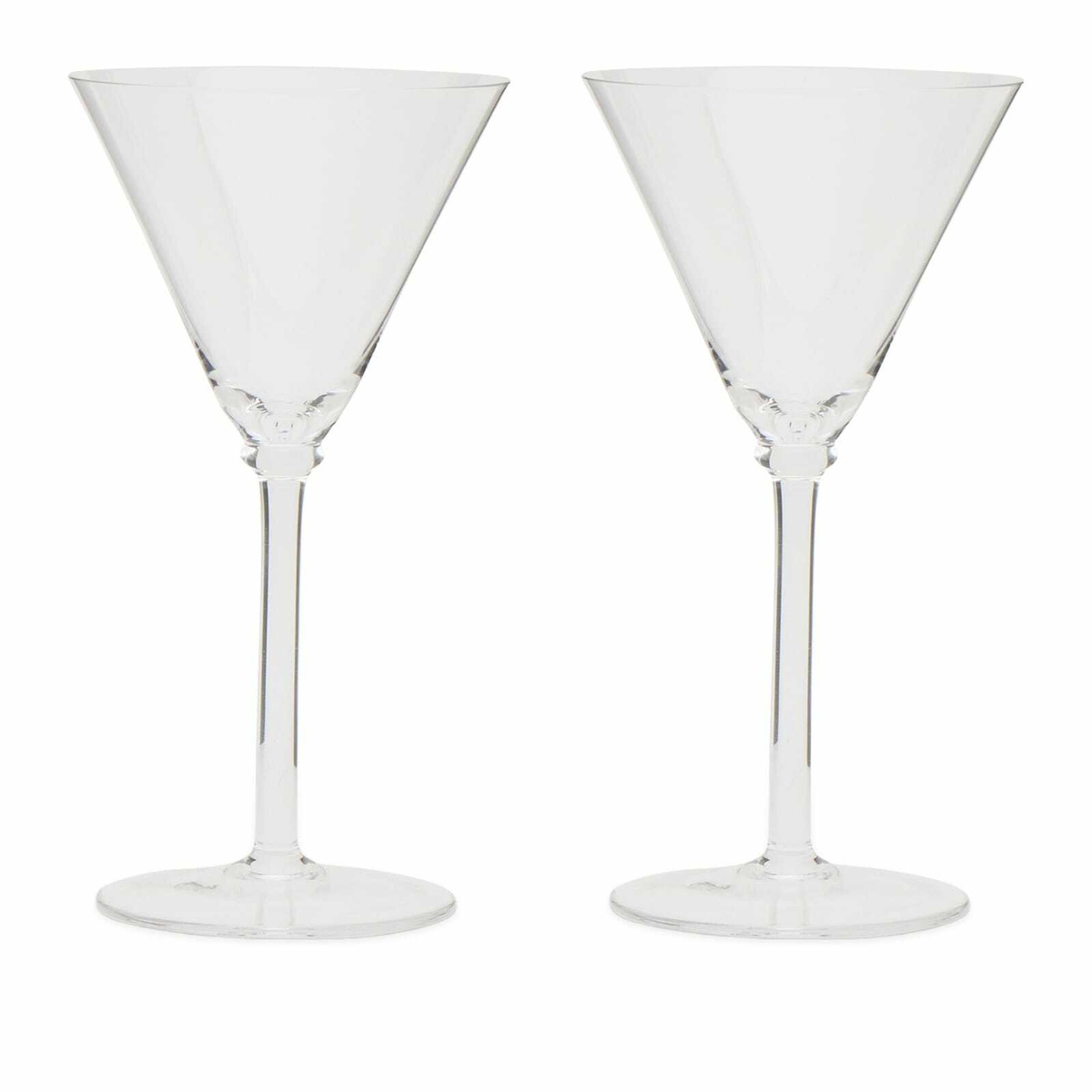 Service Projects Walter Mini Martini Glasses - Set of 2 in Clear 