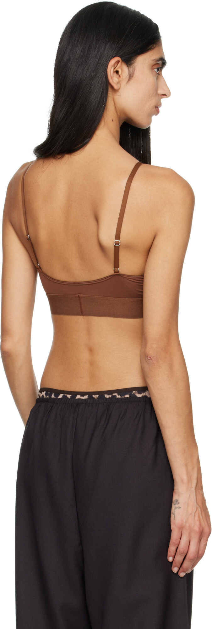 Baserange Brown Soft Bralette