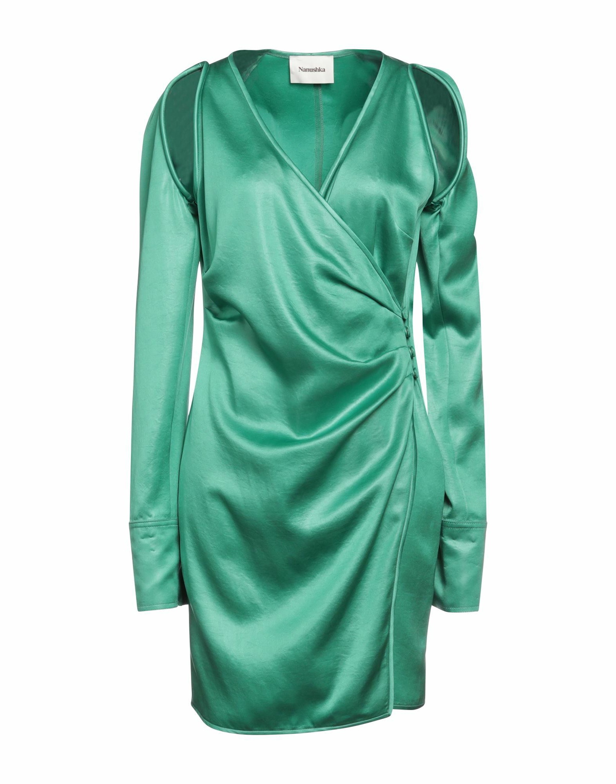 Nanushka Womens Mini dress in Green