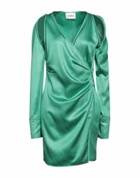 Nanushka Womens Mini dress in Green